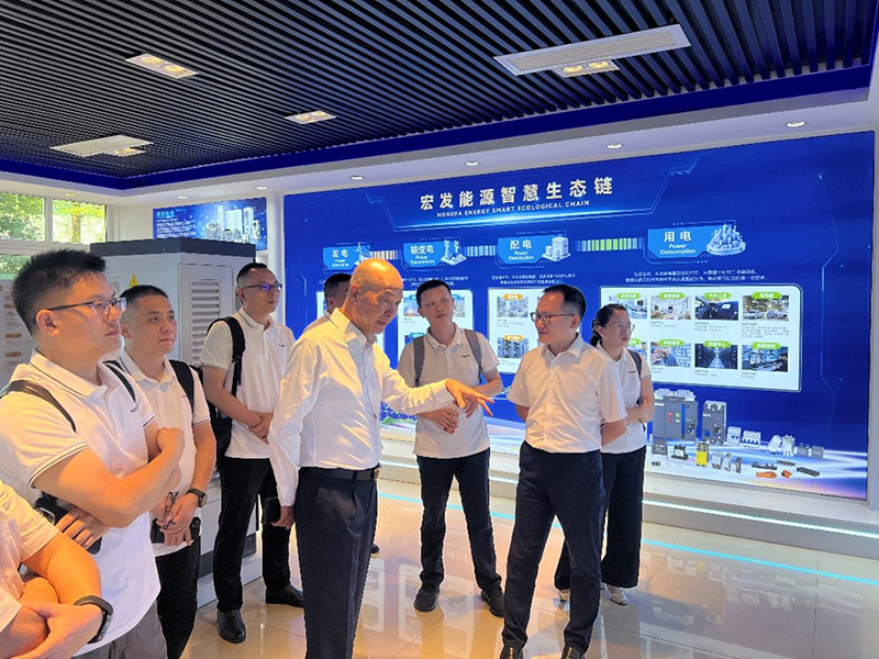L'équipe de Fudar visite la salle d'exposition du siège social de Hongfa L'équipe de Fudar visite la salle d'exposition du siège social de Hongfa