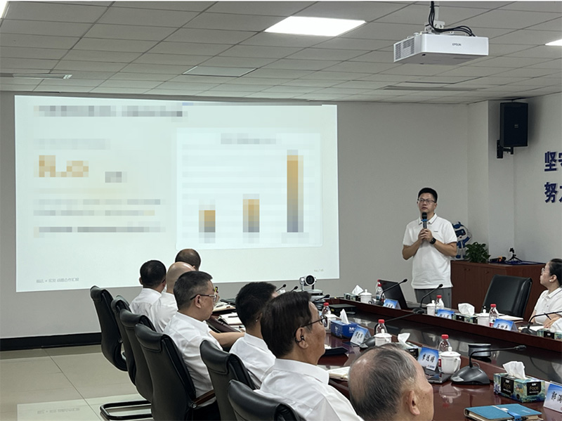 Wei Qinghong fait un exposé sur le partenariat Wei Qinghong fait un exposé sur le partenariat