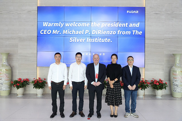 Michael Dillienzo, pr&eacute;sident ex&eacute;cutif du World Silver Institute, a visit&eacute; Fuda